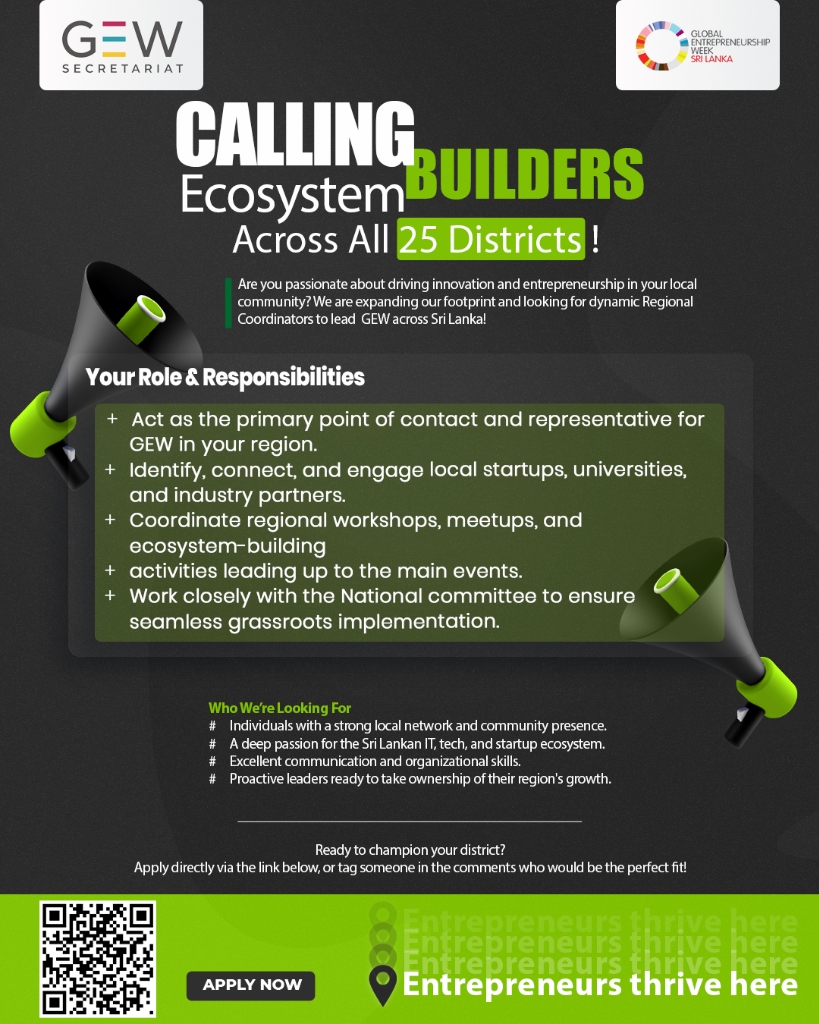 Calling Ecosystem Builders!